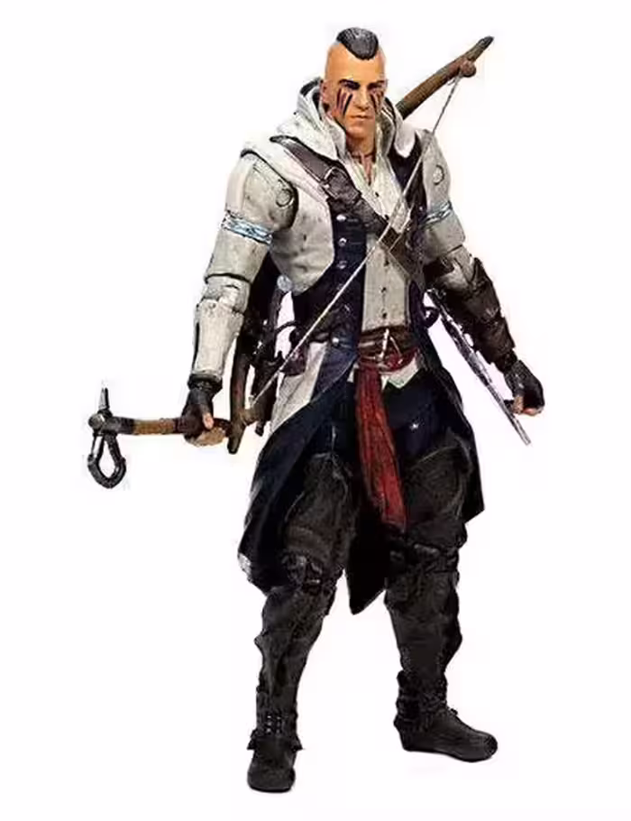 اکشن فیگور اورجینال اساسین کرید کانر موهاوک برند McFarlane Toys