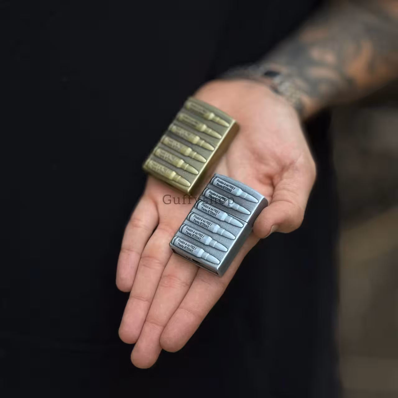 فندک طرح زیپو فشنگ