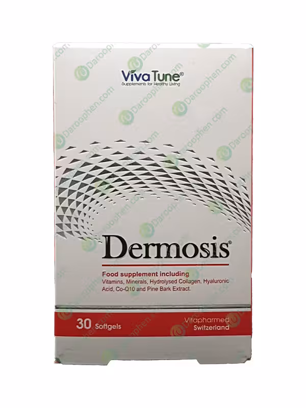سافت ژل درموسیس ویواتیون 30 عدد – Vivatune Dermosis 30 Softgels