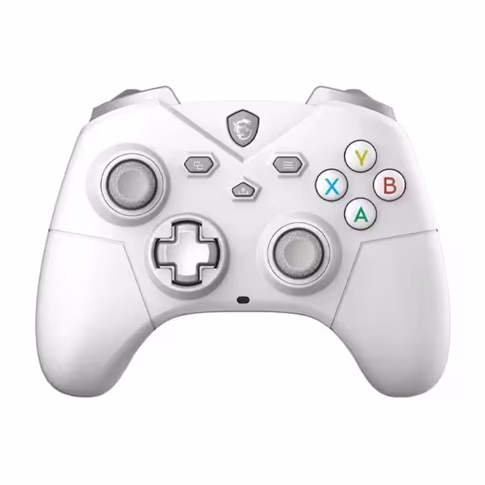 دسته مخصوص بازی ام اس آی مدل FORCE GC300 White