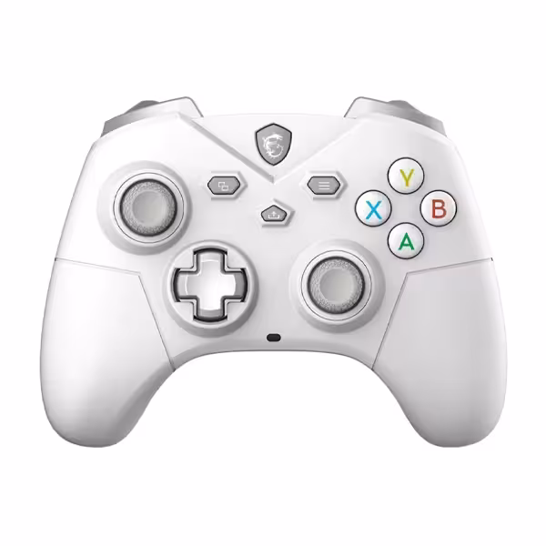 دسته مخصوص بازی ام اس آی مدل FORCE GC300 White