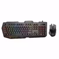 خرید کیبورد و موس گیمینگ ورتوکس Keyboard Gaming Vertux Vendetta Ergonomic &amp; Mouse With Programable Macro Keys با بهترین قیمت