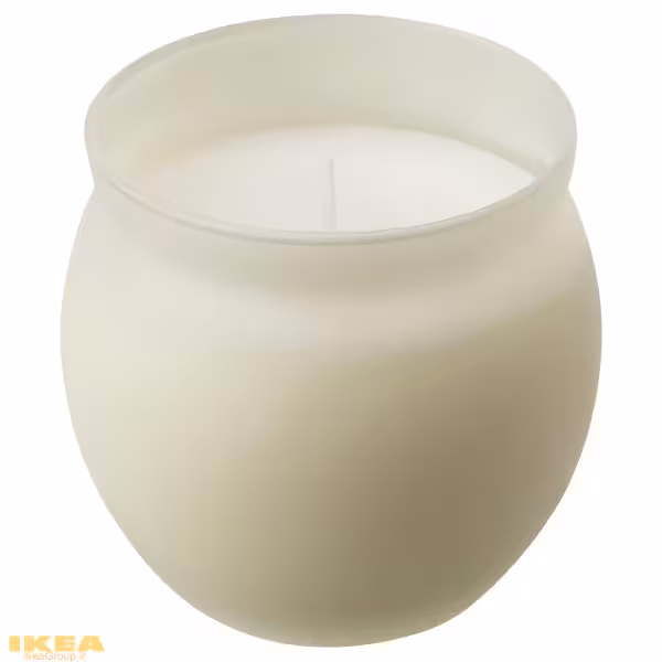 شمع معطر دور شیشه ای مدل JÄMLIK | برند ایکیا | ارسال 15 الی 20 روز کاری