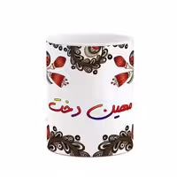 خرید ماگ-لیوان    اسم مهین دخت  سنتی گل و بته کد mgh47832