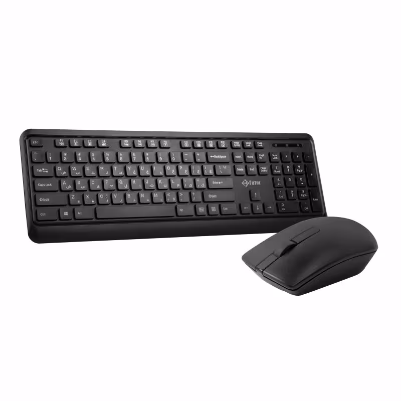 کیبورد و ماوس بی سیم فاطر مدل CWN-5000B