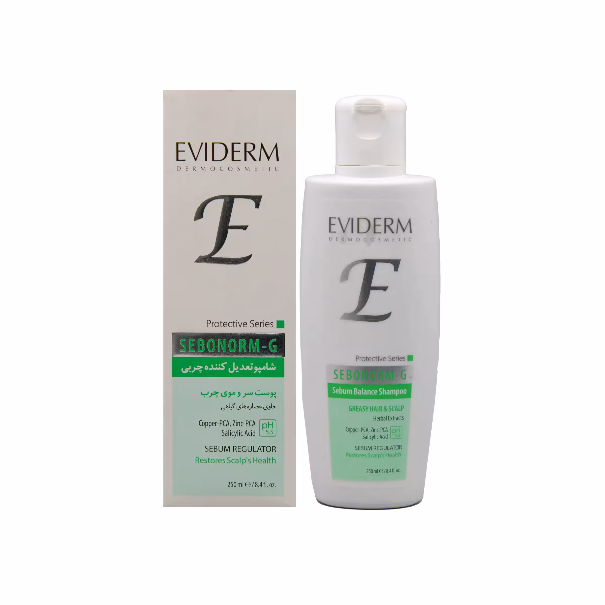 شامپو سبونورم جى اویدرم Eviderm Sebonorm G Shampoo