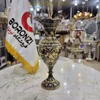 گلدان سه تکه برنز قلمزني 20