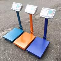 ترازو باسکول 200کیلویی محک - کمری تاشو کفه 30 در 40 با گارانتی