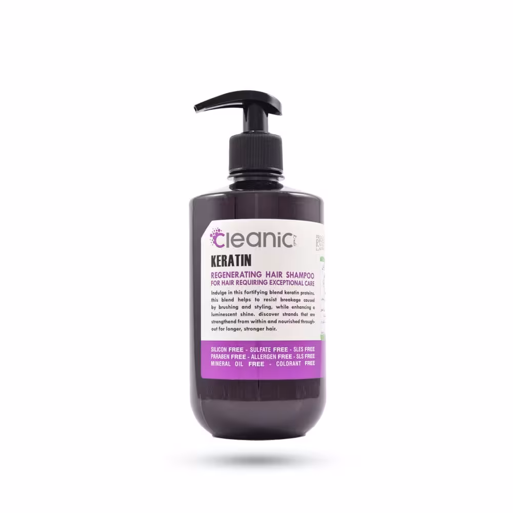 شامپو کلینیک کیندی مدل Keratin حجم 550 میل