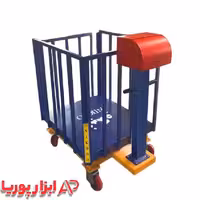باسکول 750 کیلویی دام کش چرخدار نیکو