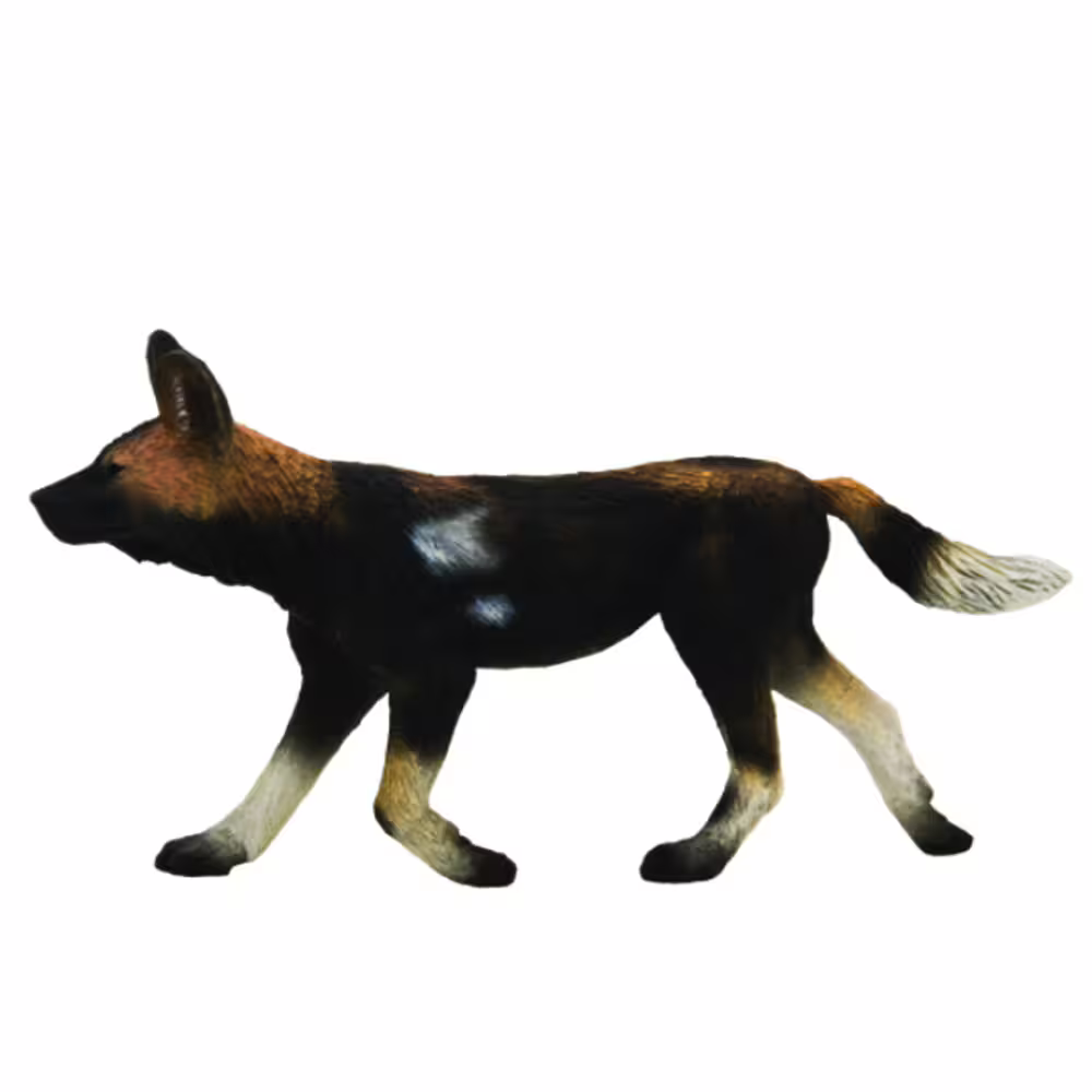 فیگور سگ رنگی آفریقایی MOJO African Painted Dog