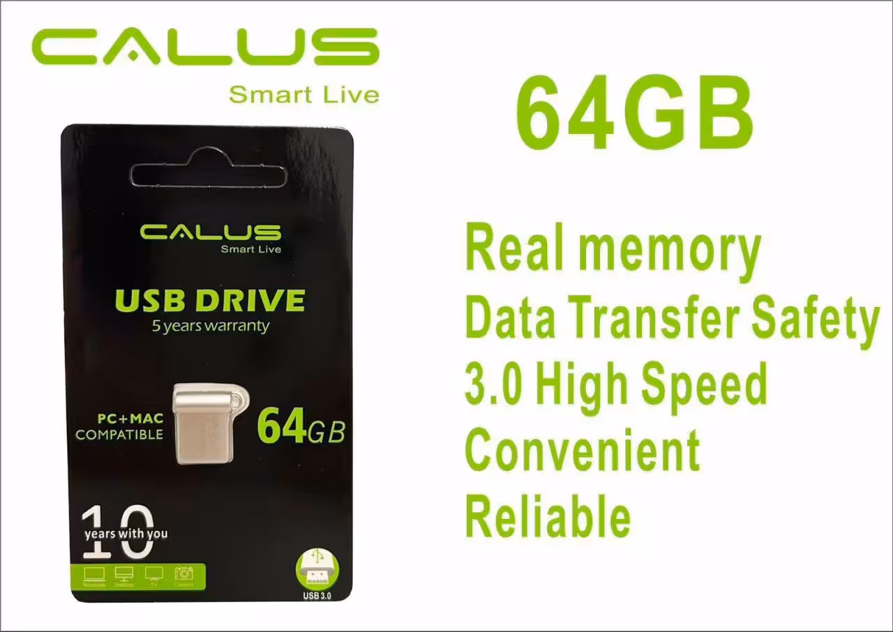 فلش کالوس 64 گیگ usb 3 ضمانت مادام