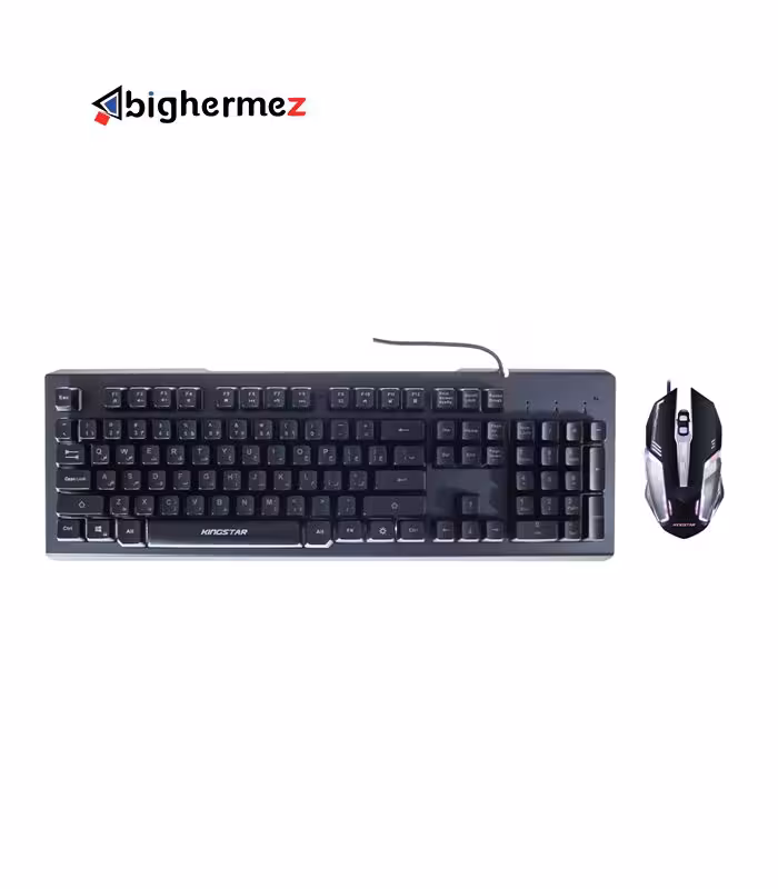 کیبورد و ماوس مخصوص بازی کینگ استار مدل KBM285G *