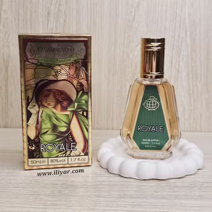 عطر ادکلن زنانه کازاموراتی مدل لیرا، برند Casamorando Royale، حجم 50 میلی لیتر