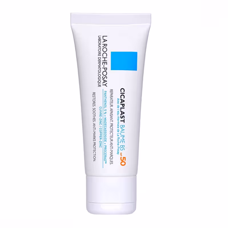بالم ترمیم کننده SPF 50 سیکاپلاست لاروش پوزای La Roche Posay مدل Cicaplast Baume B5   SPF 50 حجم 40ml