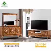 ست آینه و کنسول و میز تلویزیون مدل سرینا