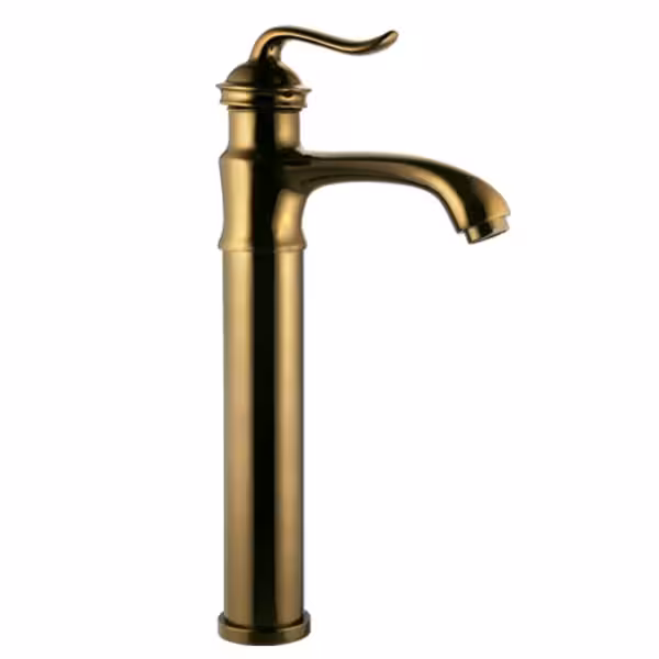 شیر روشویی پایه بلند اوج مدل امپریال طلامات