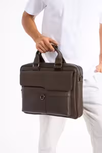 کیف مدارک و لپ‌تاپ چرم اصل - 5457