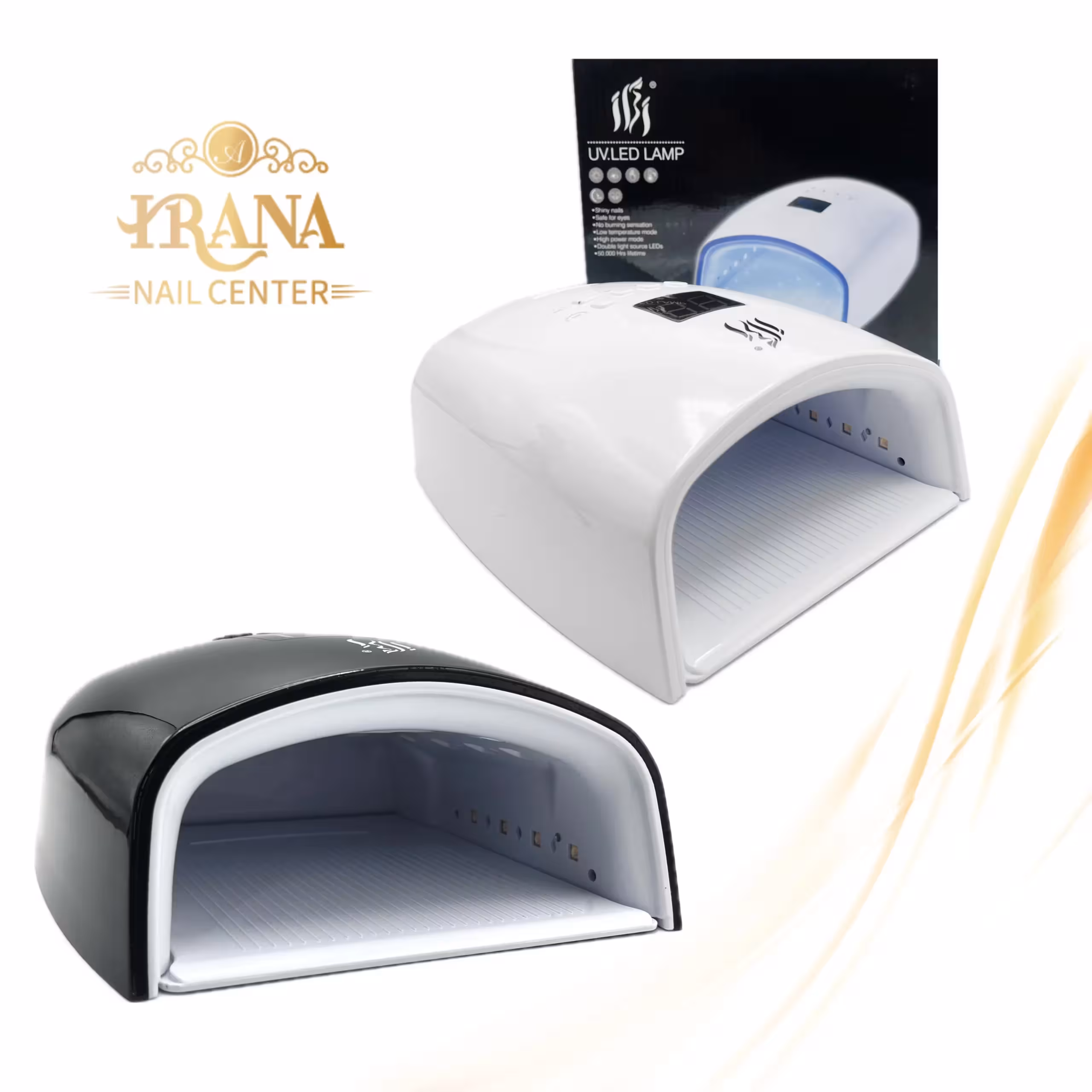 دستگاه یووی ال ای دی (UV-LED) کاشت ناخن شارژی IBI