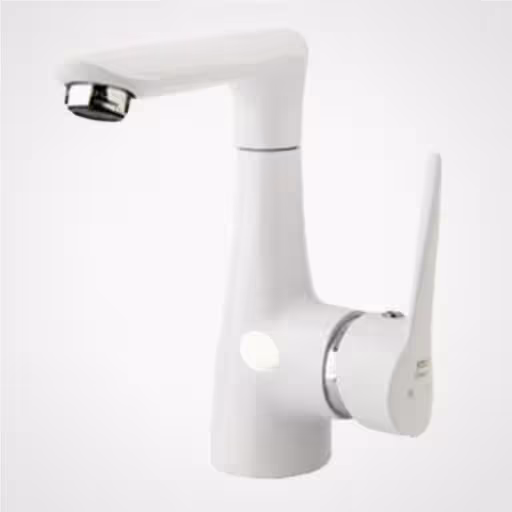 شیر روشویی رابیت راسان (سفید)