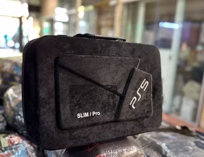 کیف کنسول PS5 SLIM/PRO/FAT طرح مشکی - فروشگاه تخصصی پلی استیشن