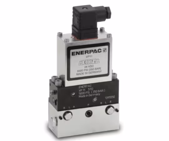 شیر برقی مدولار برقی 4 جهت 3 موقعیت مرکز شناور ، 24 VDC مدل VP21