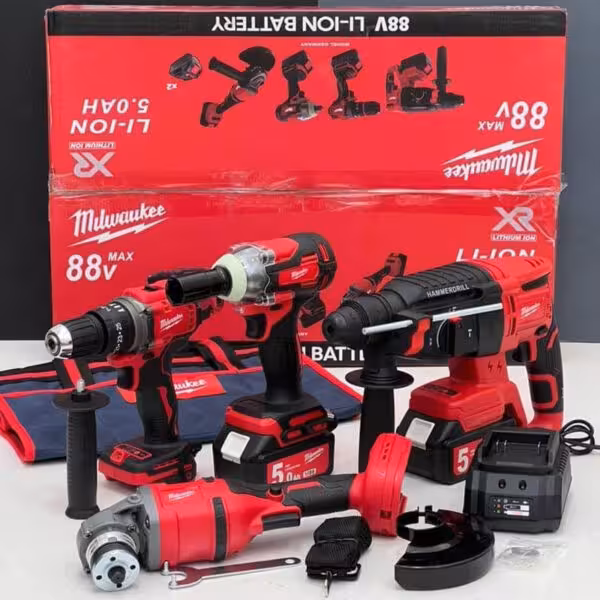 پک چهار کاره شارژی میلواکی Milwaukee مدل 88V