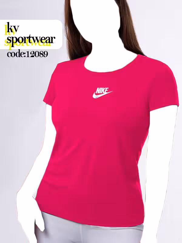 تیشرت سایز بزرگ ورزشی زنانه NIKE کد 001