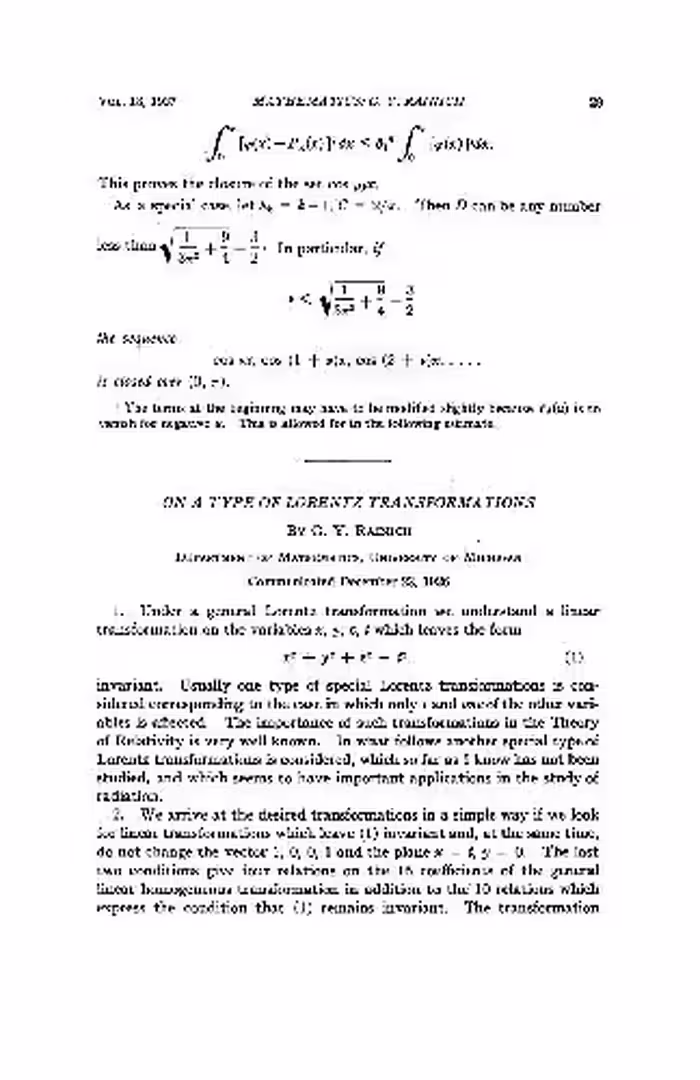 خرید و دانلود نسخه کامل کتاب On a Type of Lorentz Transformations