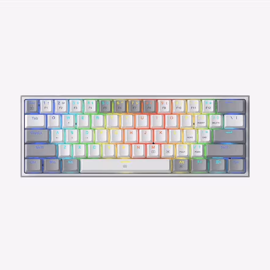 کیبورد ردراگون Keyboard Redragon Fizz RGB K617 W G