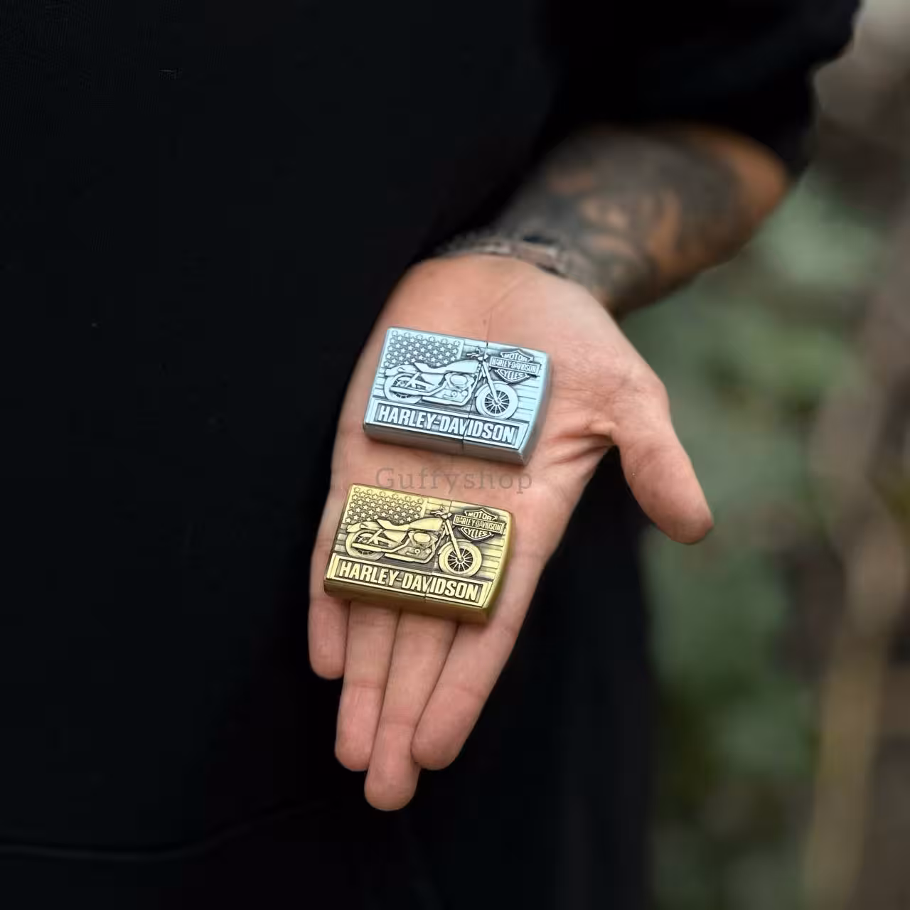 فندک طرح زیپو موتور سیکلت