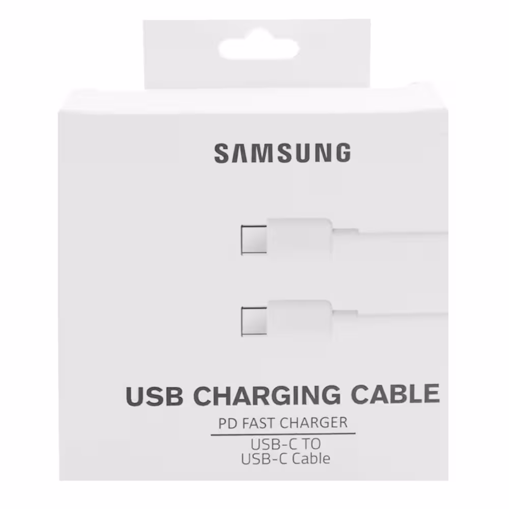 کابل شارژ فست و Samsung Type-C to Type-C PD مشکی (گارانتی پارتیان پایا)