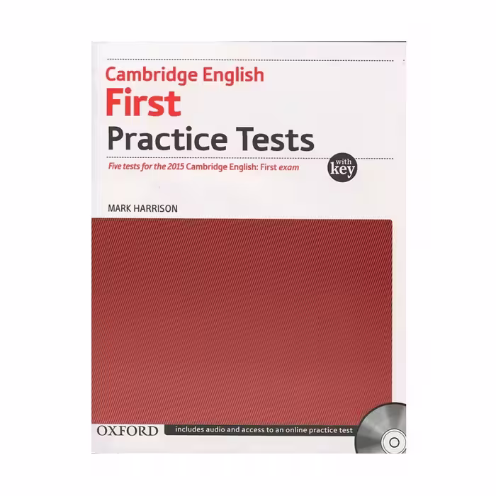 کتاب Cambridge English First Practice Tests کمبریج انگلیش فرست پرکتیس تست