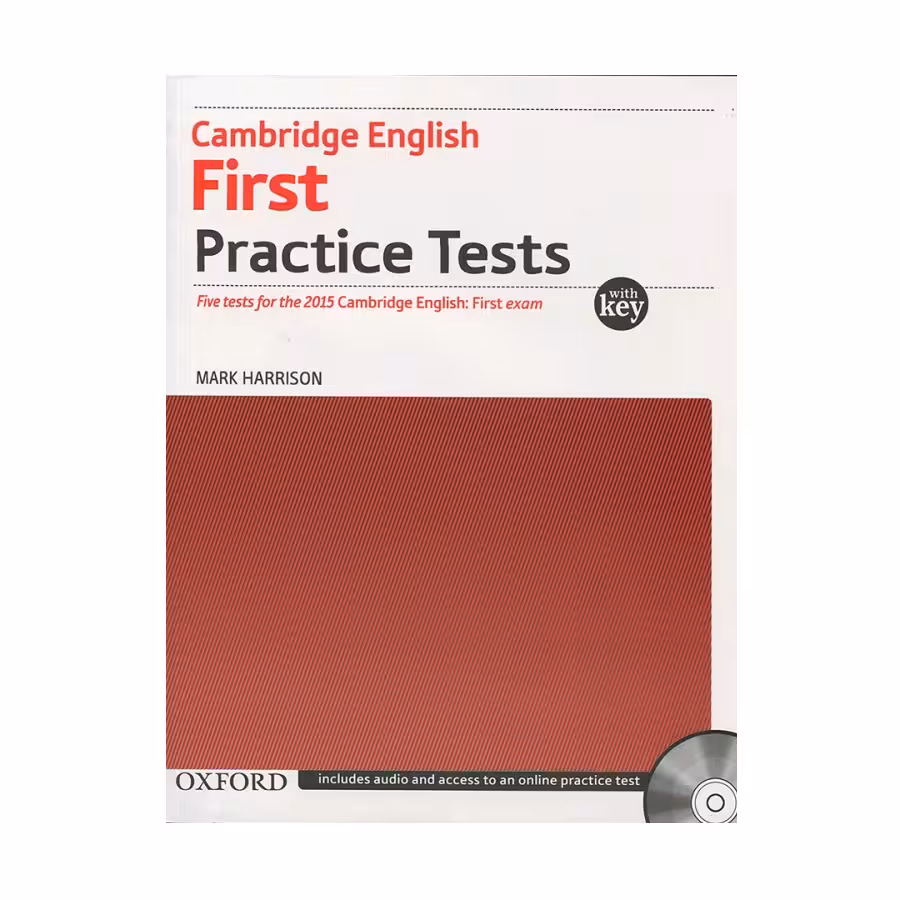 کتاب Cambridge English First Practice Tests کمبریج انگلیش فرست پرکتیس تست