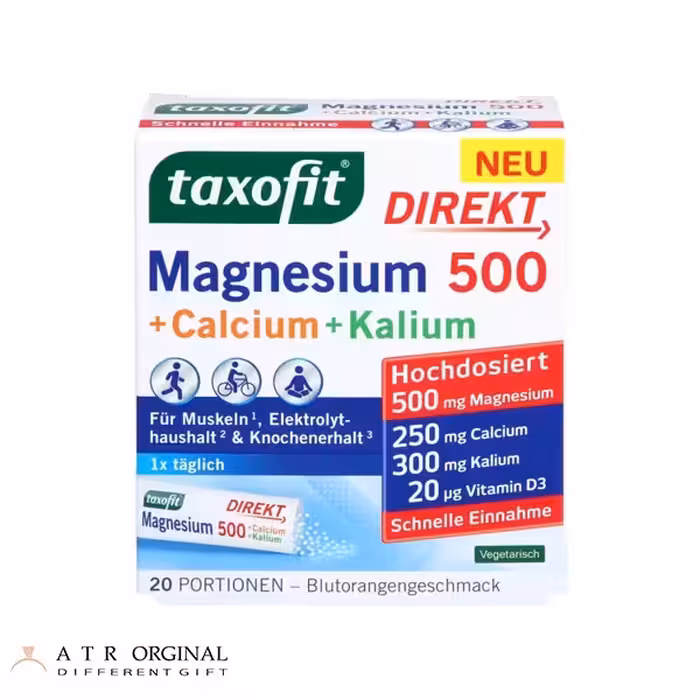 منیزیم 500   کلسیم تاکسوفیت