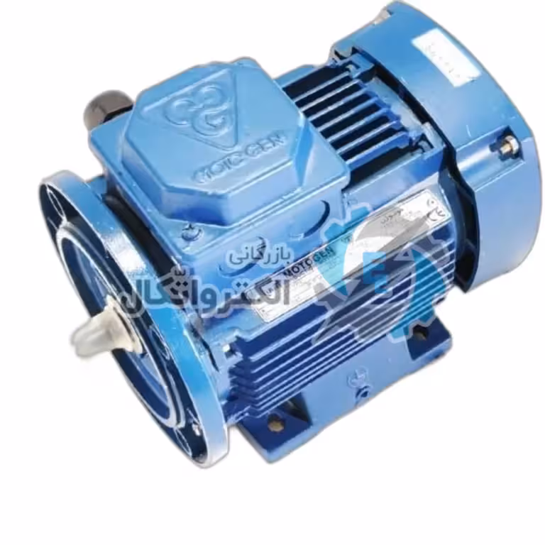 الکتروموتور 120 وات (0.16 اسب ) 1450 دور موتوژن فلنجدار B35