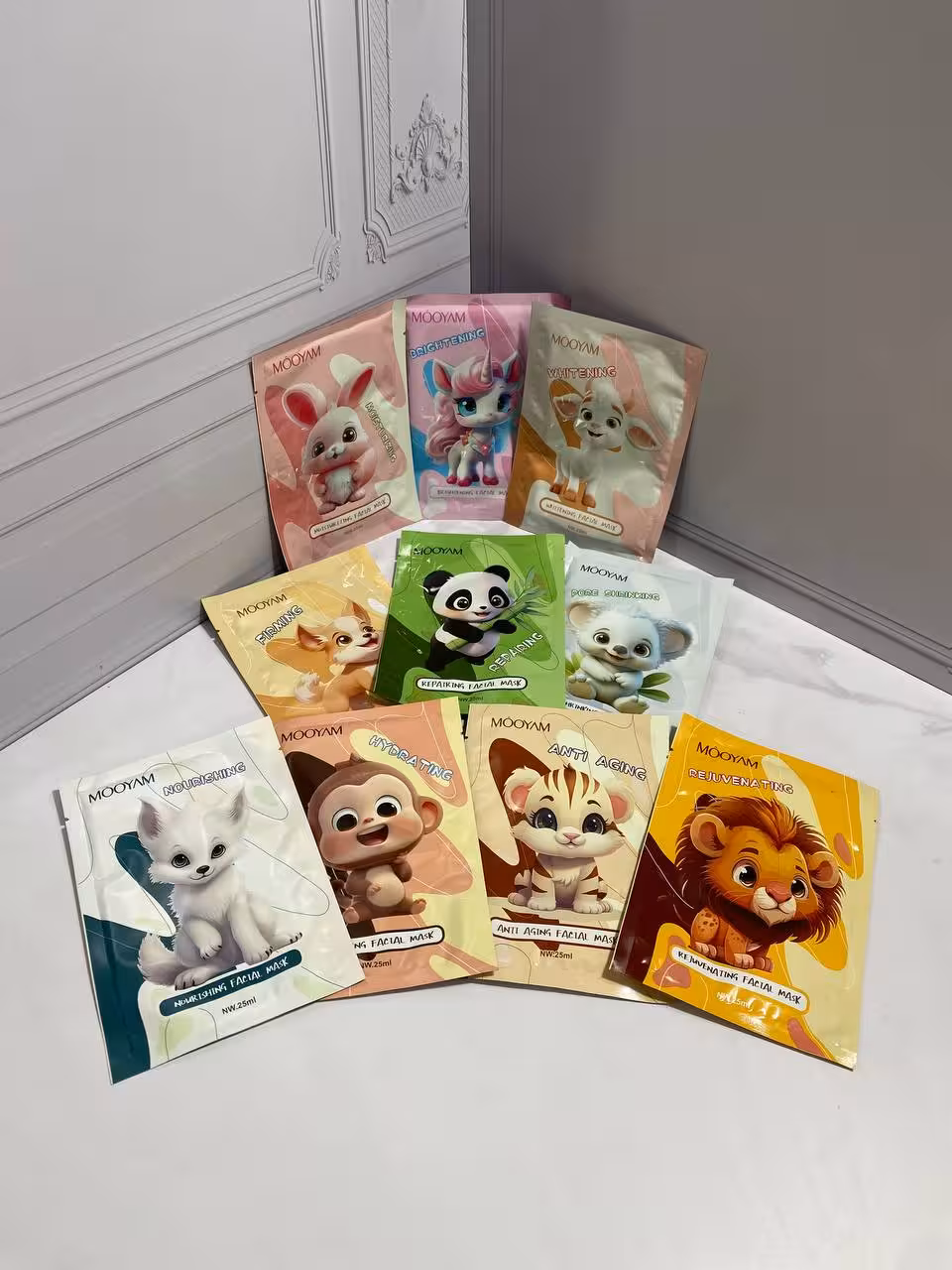 پک ده عددی ماسک ورقه مویام