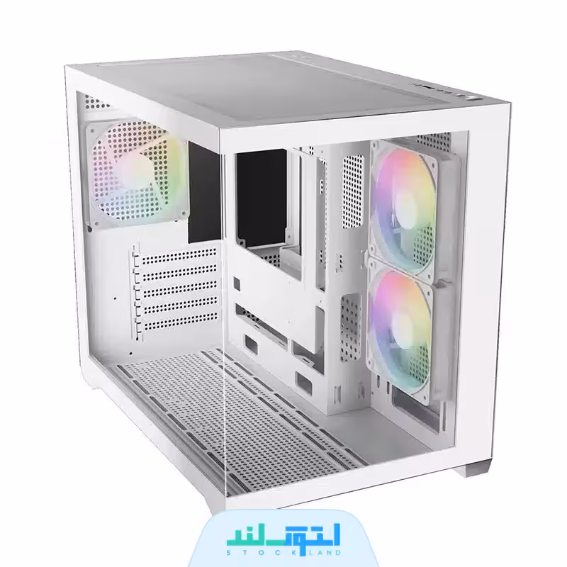 کیس ورک استیشن Gamdias مدل Aura White GC10M
