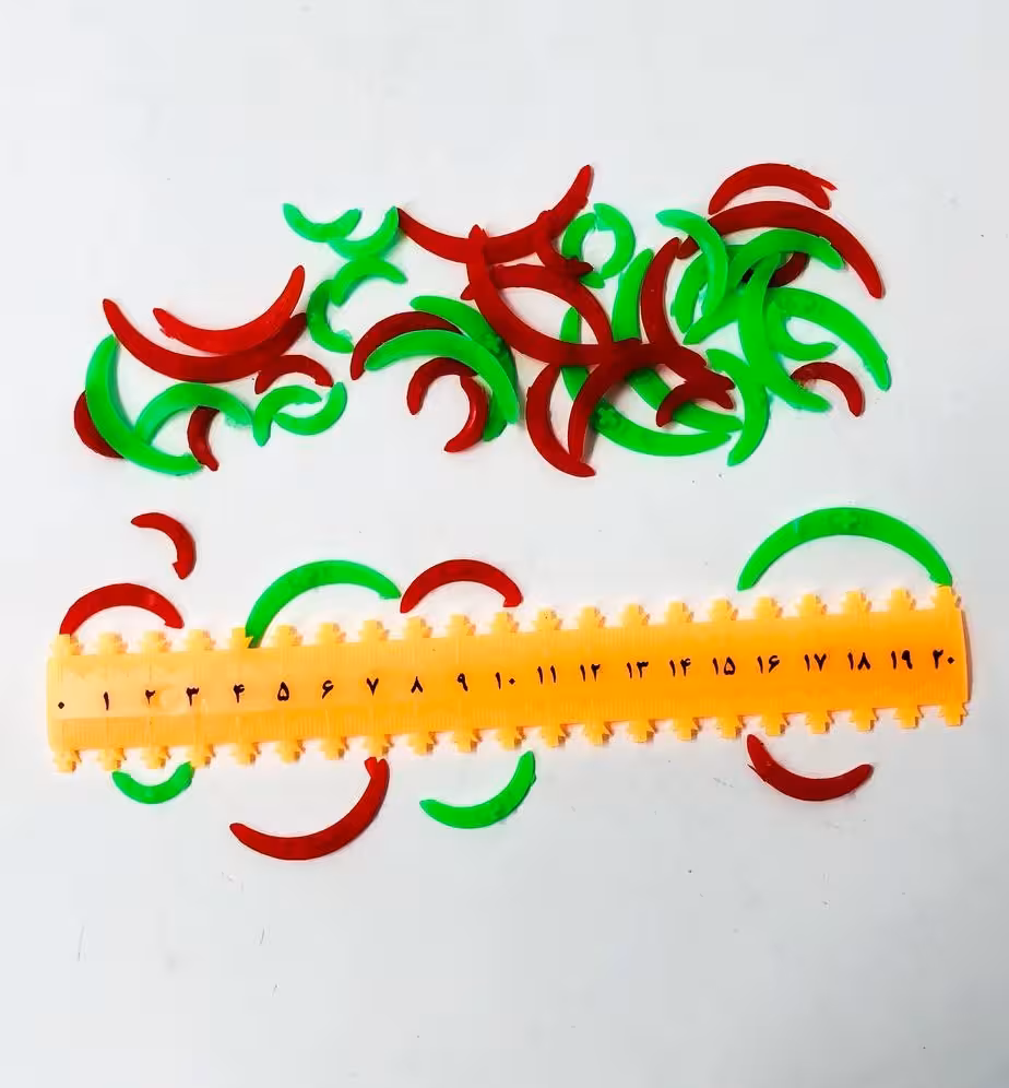 خط کش محور اعداد