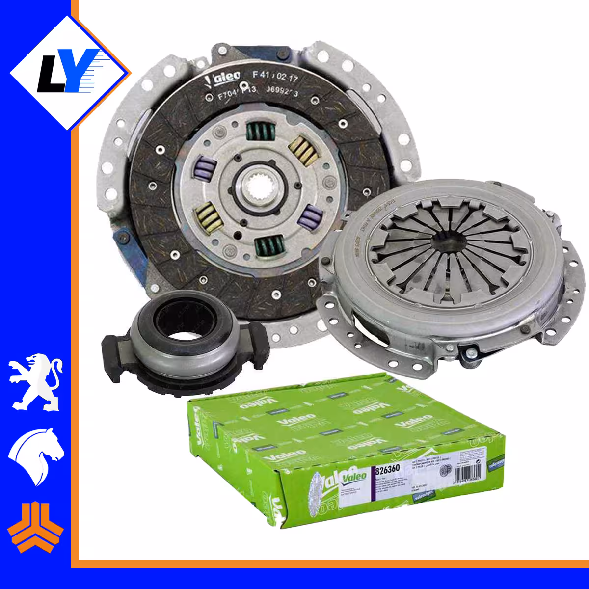 کیت کلاچ (دیسک و صفحه) 405 والئو جعبه سبز فرانسه