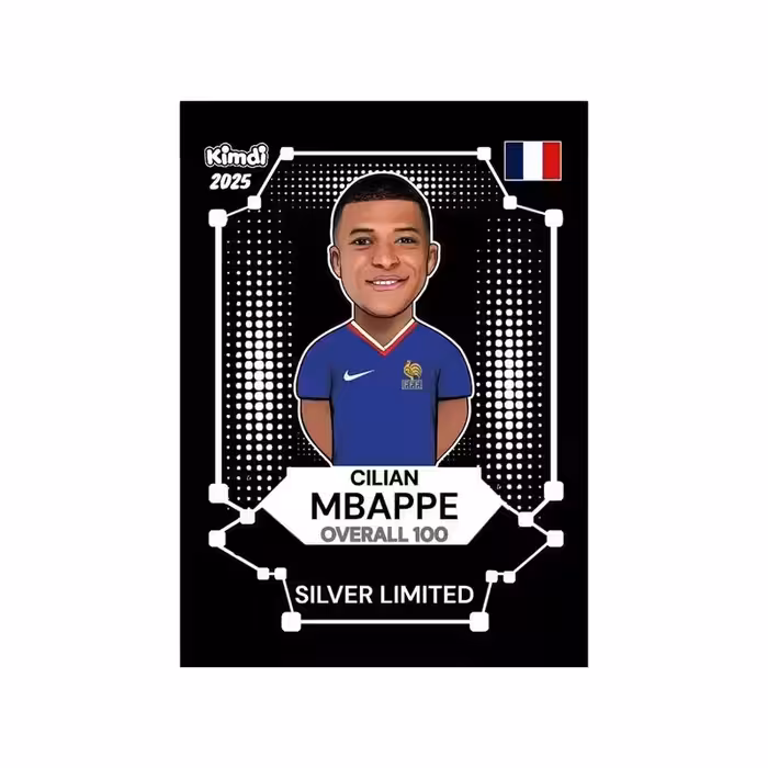 اسباب بازی شانسی کیمدی مدل سیلور لیمیتد امباپه 2025 کد 4050