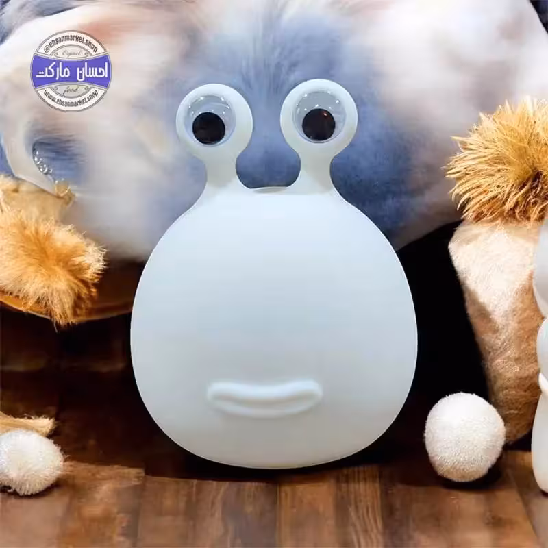 چراغ خواب شارژی سیلیکونی ضربه ای حلزون