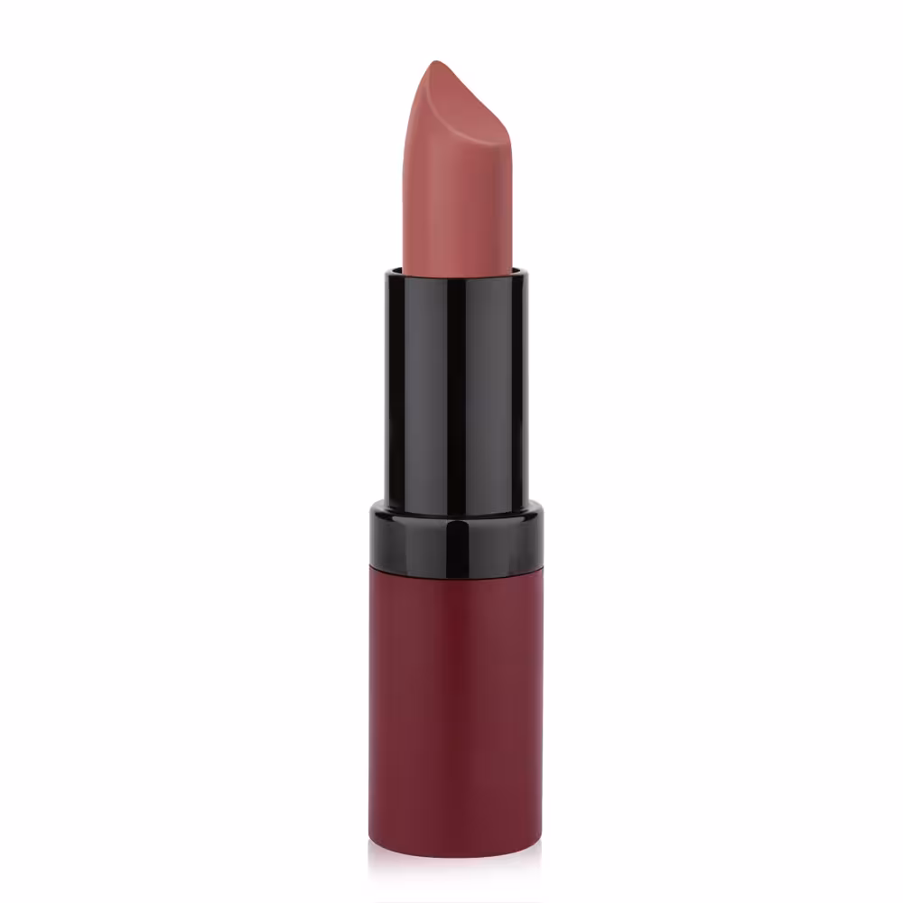 رژ لب جامد مات گلدن رز مدل Velvet Matte شماره 16