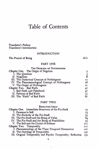 خرید و دانلود نسخه کامل کتاب Being and Nothingness: A Phenomenological Essay on Ontology