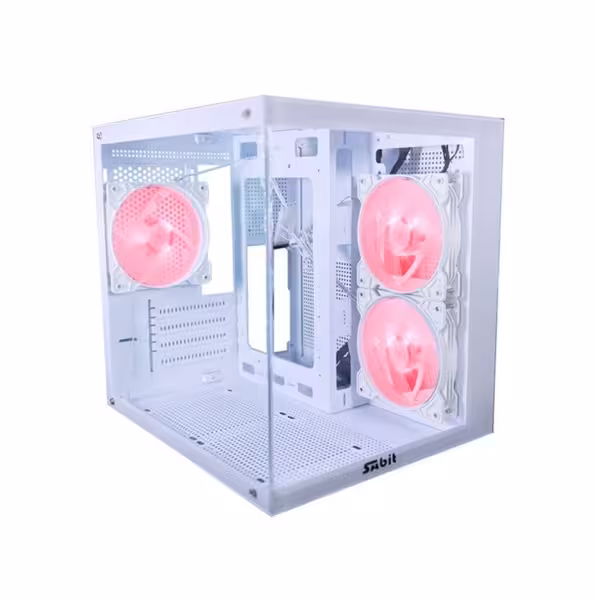 قاب کیس سابیت مدل Sabit CG-35 White RGB (آکبند)