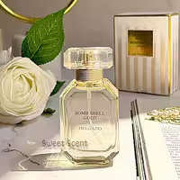 عطر ادکلن مینی ویکتوریا سکرت بامبشل گلد(طلایی) دلگادو | Victoria’s Secret Bombshell Gold Delgado حجم 25 میل
