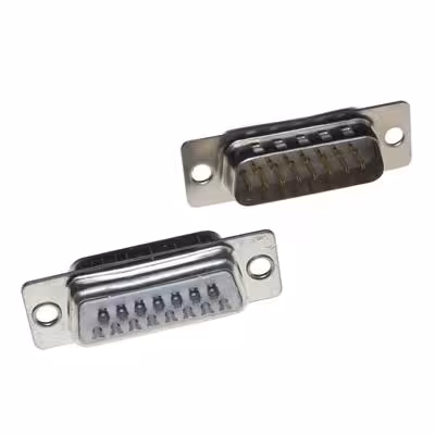 کانکتور نری DB15 و 15 پین صاف( 15PIN D-SUB SOLDER MALE)