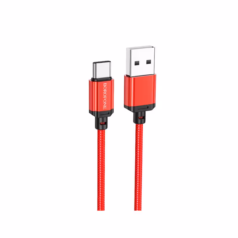 کابل تبدیل USB به USB-C بروفون مدل BX87 طول 1 متر