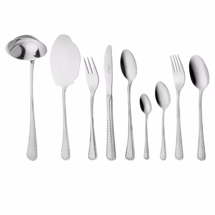 سرویس قاشق و چنگال 98 پارچه ناب استیل مدل برلین