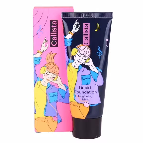 کرم پودر کالیستا شماره m14 مدل Long Lasting And Matt